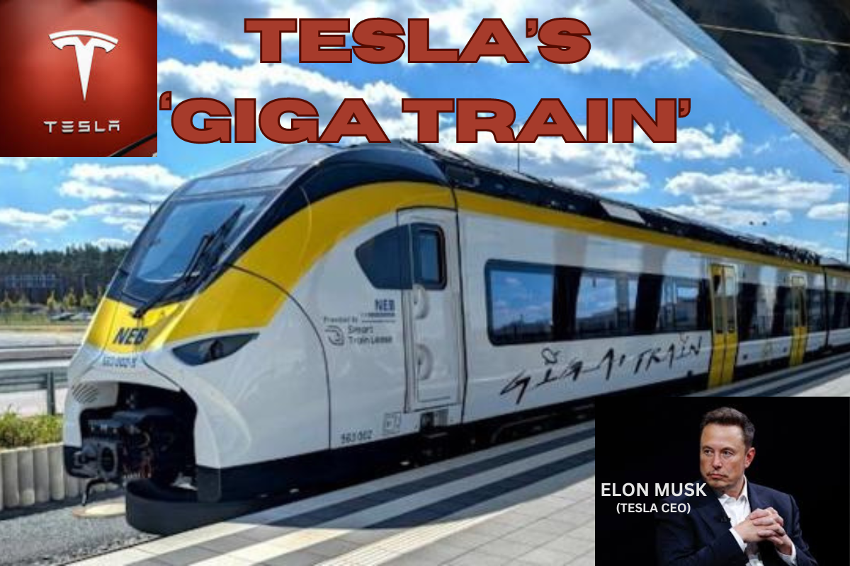 Tesla’s First All-Electric Train Debuts in Germany